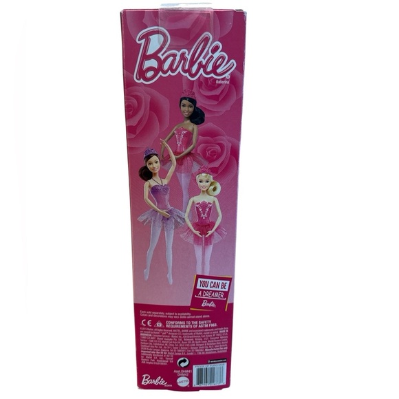 Mattel Barbie Ballerina You Can Be A Dreamer Doll Pink Tiara And Ballet Outfit - Picture 5 of 8